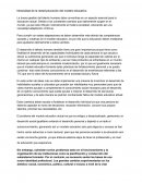 Necesidad de la reestructuración del modelo educativo