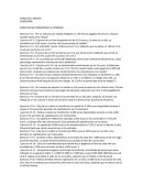 Ejercicios de porcentajes e intereses