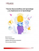 Teorías Neurocientíficas del Aprendizaje y su Implicancia en el Aprendizaje