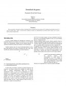 Práctica de densidad de gases