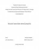 Realidades y expectativa sobre la educación de adultos