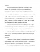 Sustentabilidad en los procesos