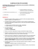 Olimpiada de multiplicaciones