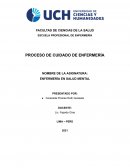 Proceso de cuidado de enfermería