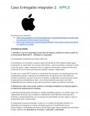 Caso Entregable integrador 2: Apple