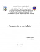 Transculturación en América Latina