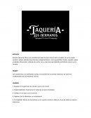 Marketing de servicios. Taqueria los Hermanos