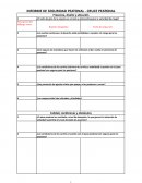 Informe de seguridad peatonal - Cruce peatonal