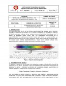 Estandarización de método espectrofotométrico