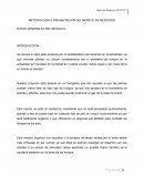 Metodologia y presentación del modelo de negocios