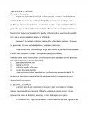 Aprendiendo carácter