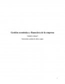 Gestión económica y financiera de la empresa