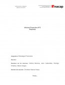 Trabajo de finanzas. Análisis vertical, horizontal y variaciones