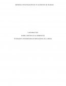Reporte e investigación de un accidente de trabajo . Caso practico