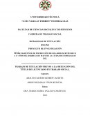 Bajo nivel de instrucción de los adolescentes de 13 a 17 años