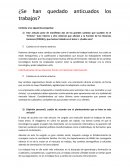 Se han quedado anticuados los trabajos