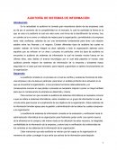 Auditoría de sistemas de información