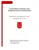 El aprendizaje autónomo como fundamento para la autoformación