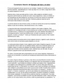 Comentario literario del Ejemplo del león y el ratón