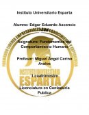 Fundamentos del Comportamiento Humano