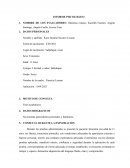 Informe psicológico