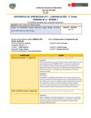 Planificación del guión radial