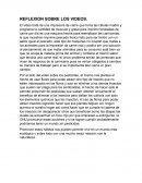 Reflexión sobre el video: vivir en un mundo más ecológico