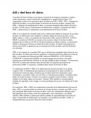 DDL y DML base de datos