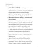 Procesos y agentes de socialización