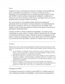 Estrategias de los PDET