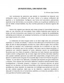 Un nuevo ideal, una nueva vida