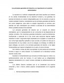 Los principios generales del derecho y su importancia en la justicia administrativa