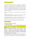 ¿Qué es una célula?