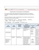 Planificacion y evaluación de los aprendizajes