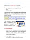 Principales formas de diferenciación social y su vigencia