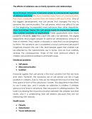 The effects of cellphone use on family dynamics and relationships