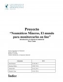 Proyecto “Neumáticos Mineros, El mundo para monitorearlos on line”