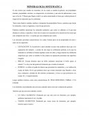 Mineralogía sistemática