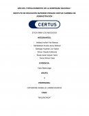 Ética para los negocios. Caso: “Balenciaga"