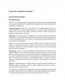 Preparación y evaluación de proyectos