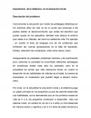 Importancia de la didáctica en la educación inicial