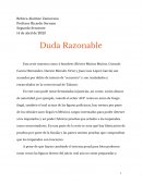 Duda Razonable