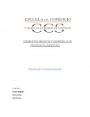 Elementos básicos y desarollo de procesos logísticos