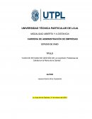 Caso de estudio de gestión de la calidad: Problemas de Calidad en la Reina de la Gamba