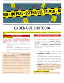 Sistema de cadena de custodia