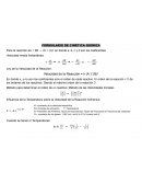 Formulario Cinética química