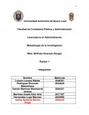 Metodologia de la investigacion, devaluación del peso mexicano