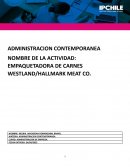Empaquetadora de carnes Westland/Hallmark Meat Co