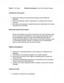 Proyecto: Una Coca-Cola por el agua