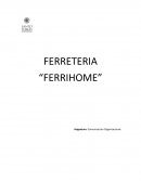 Ferretería “Ferrihome”
